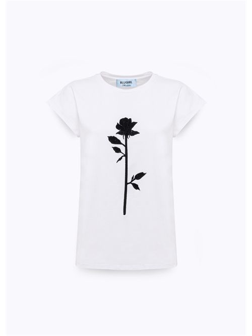 t-shirt girl white BLUGIRL BLUMARINE | RA5001J5003/11111